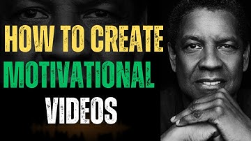 How To Create Motivational Videos | Motivational Speech Videos