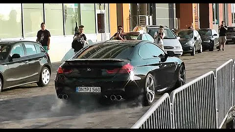 BMW M6 F13 Revs, Launch Control & Wheelspin