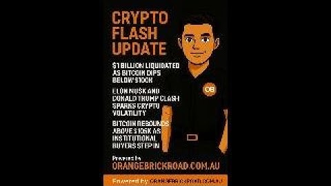 90 Second Crypto News Update Powered by OrangeBrickRoad.com.au