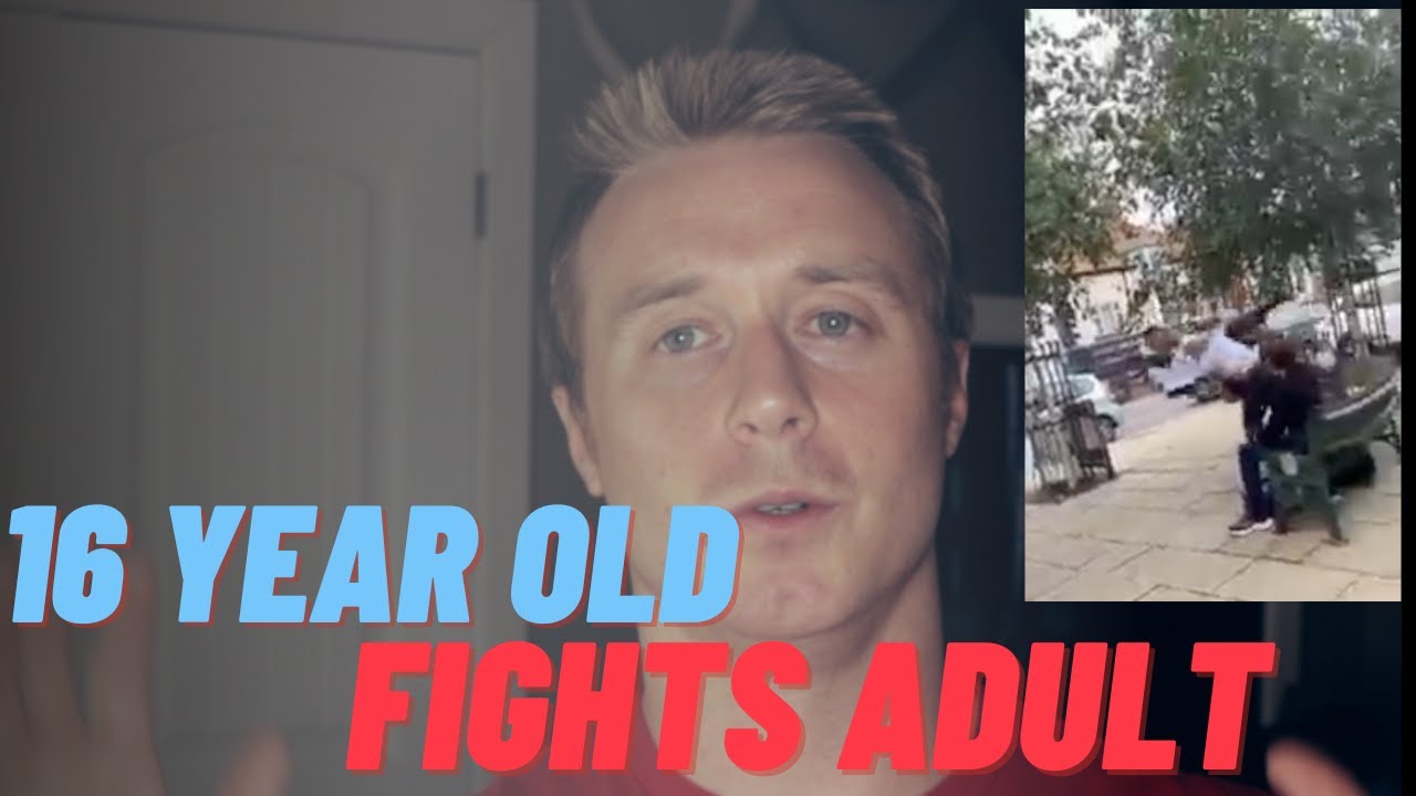 How A 16 Year Old BJJ Fighter Easily Used Basic Self Defense Against An Adult