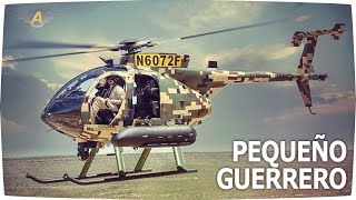 Pequeño y versátil helicóptero  Hughes OH6 Cayuse y MD500