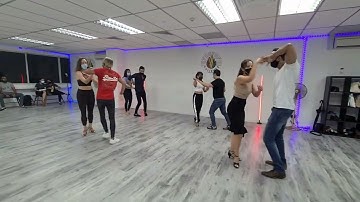 Caliente Dance Studio Singapore Salsa class demo to Wayne Gorbea & Salsa Picante - Cogele El Gusto