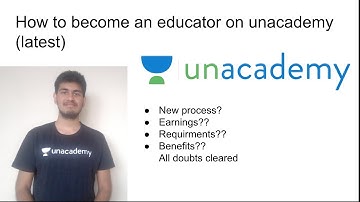 How to become an educator on unacademy. ( New and latest process)