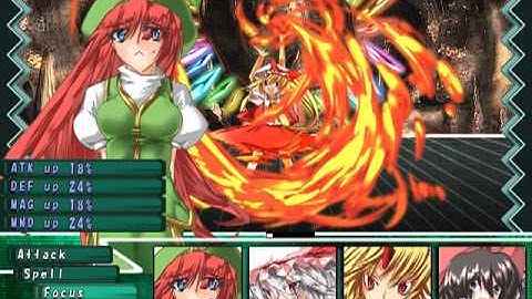 Labyrinth of Touhou - Flandre Boss Fight F15