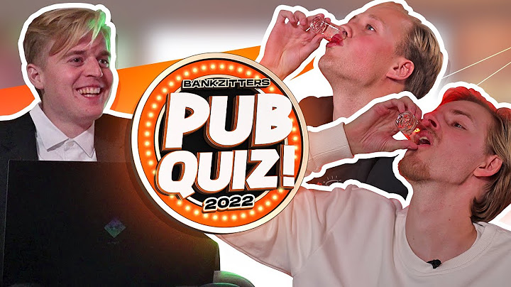 BANKZITTERS PUBQUIZ (Kasteel Editie)