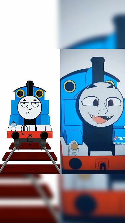 Thomas is so super creepiest 😱⚠️ #thomasanimation