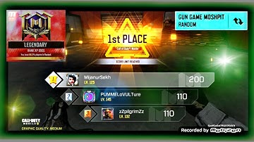 CALL OF DUTY   GAN GAME MOSHPIT RANDOM 🔥