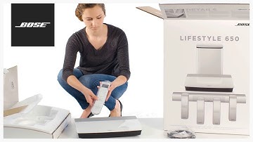 Bose Lifestyle 650 – Unboxing and Setup
