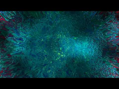 4K Alien Colorful Plasma Crystal #AAVFX Moving Background