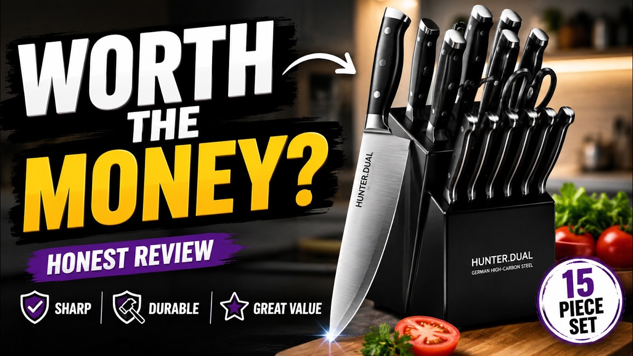 This Amazon Knife Set Shocked Me 👀 - YouTube