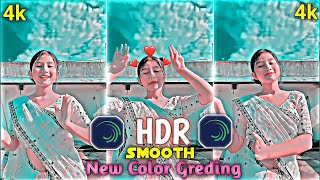 Ice Blue Effect HDR | New Color Greding | Alight Motion | ✅