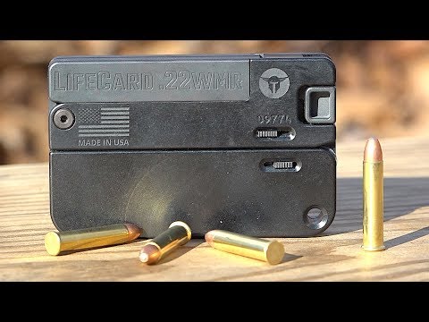 LifeCard Pistol now in 22WMR! (22 Magnum)