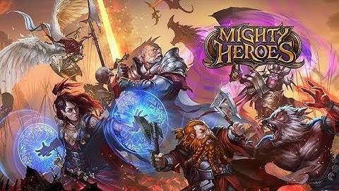 Mighty Heroes android game first look gameplay español