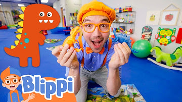 Playing And Learning With Blippi At The Sensory Gym | Educational Videos for Kids