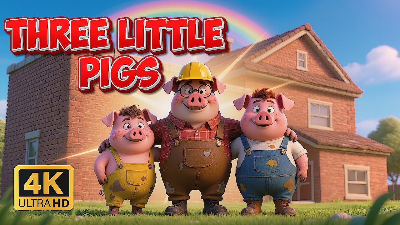 Three Little Pigs | Nursery Rhyme | Rhymes & Kids Songs | Latest Song 2025 @chulbulibulbul-o4e