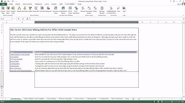 Excel at Data Mining – How to Manage Models