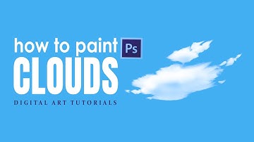 HOW TO PAINT CLOUDS || Photoshop Tutorial