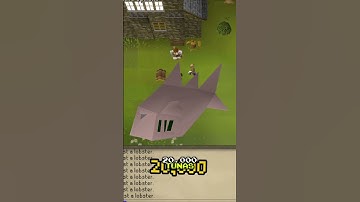 OSRS: I BOT 99 Cooking in ONE Day! #shorts