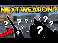 ARSENAL BUT I HAVE TO GUESS THE NEXT WEAPON I GET... (ROBLOX)