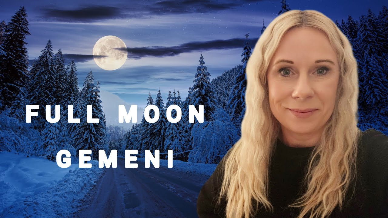 FULLMÅNE I TVILLINGARNAS TECKEN 🩷🌕🩷