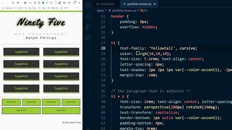 #CIS295 Demonstration -- Creating a Mobile-first Portfolio Home Page
