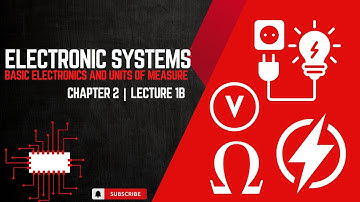 Electrical Quantities | Basic Electronics and Units of Measure | Chapter 2 Lecture 1B
