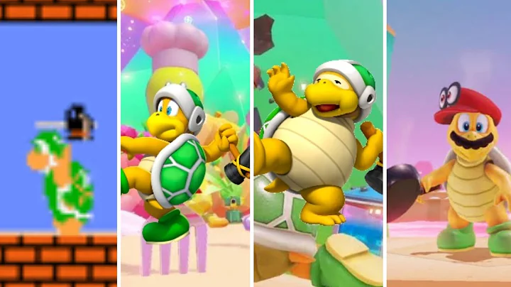 Evolution of Hammer Bro in Super Mario Games (1985-2021)