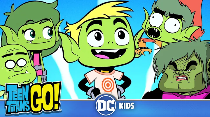 💚 🚀 The Multiverse of BEAST BOY! | Teen Titans Go! | @dckids