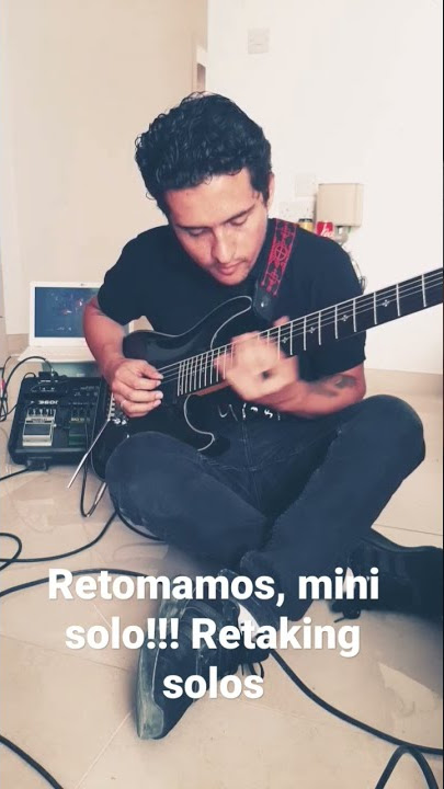 Don't Speak (No doubt) guitar 🎸 solo. #bosspedals, #acoustic simulator, @motsicaenruedas