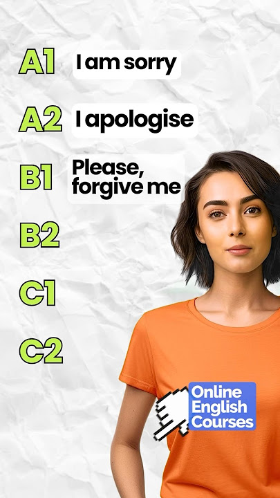 Other Ways To Say ‘Sorry’ In English | Speak Fluent English #learnenglish #speakenglish #letstalk