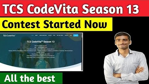 Tcs Codevita Round-1 Started now😱All the best #tcs #tcscodevita