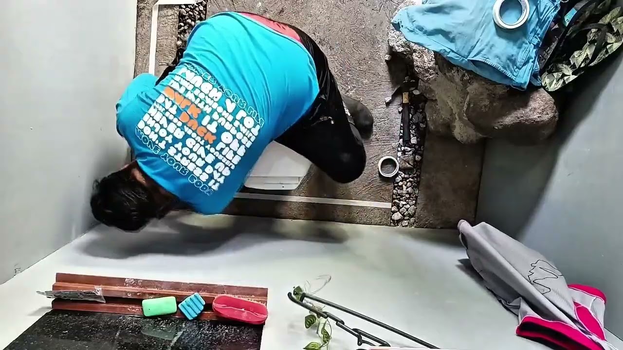 Bathroom and storage maintenance Feb.12