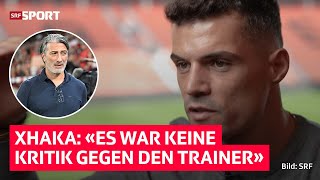 Granit Xhaka über seine Rolle in der Nati: «Es war keine Kritik gegen den Trainer» | SRF Sport