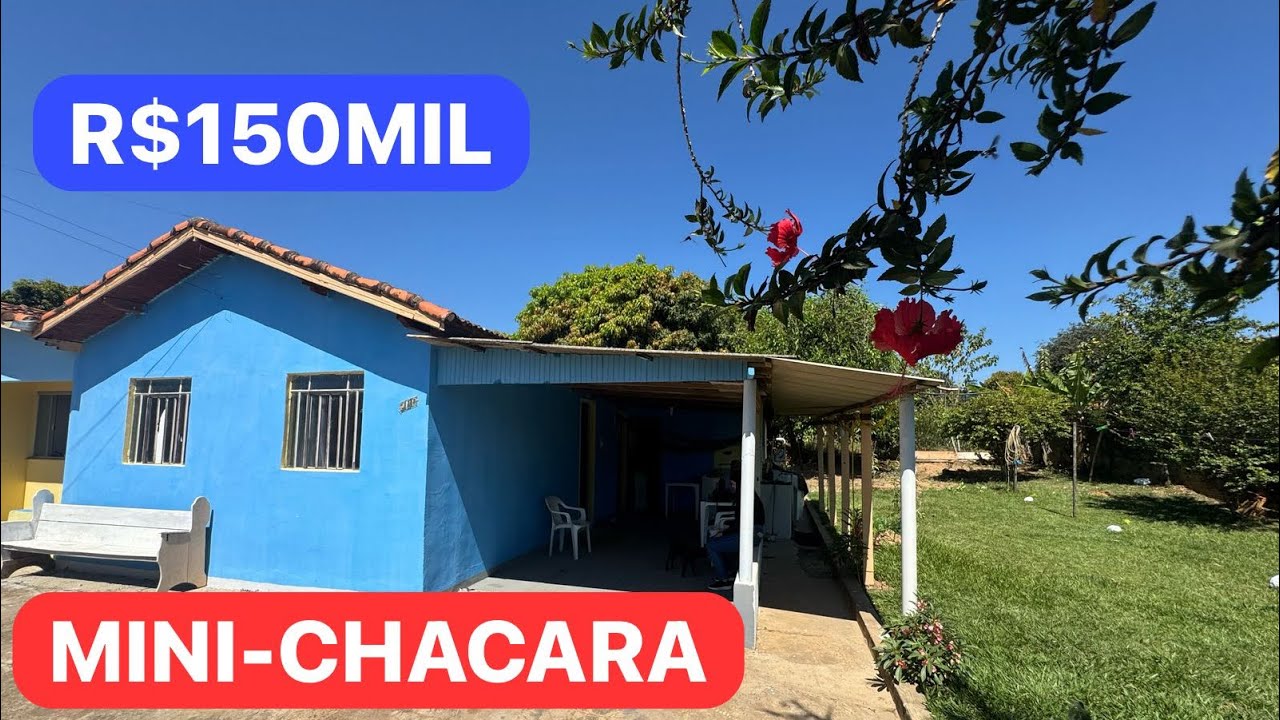 *vendida*MINI CHÁCARA EM VILA RURAL DE IBAITI R$150MIL