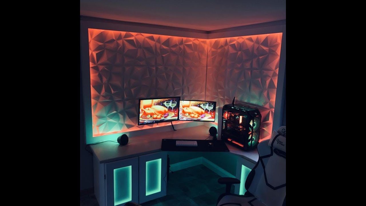 Perfect Best Gaming Desktop Setup 2020 with Futuristic Setup