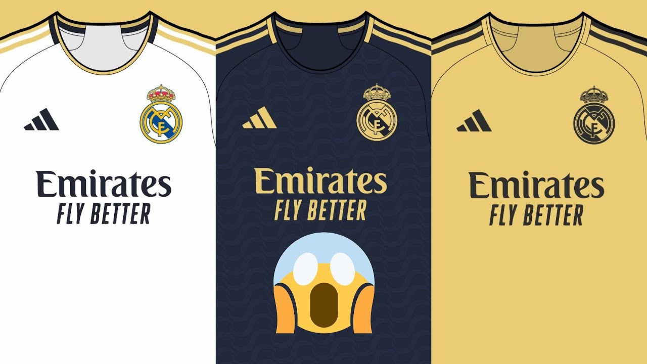 EQUIPACIONES del REAL MADRID para la TEMPORADA 2023-2024 