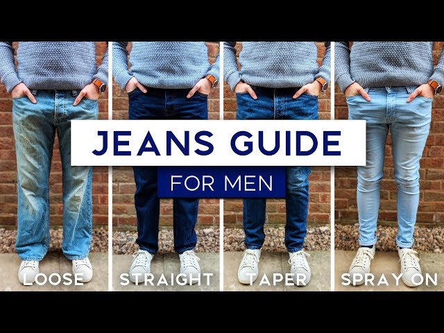 Types of Jeans for Men to Own  Best Jeans for Men Guide by Gentwith