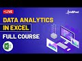 Data Analytics In Excel Full Course | Data Analytics Course | Intellipaat