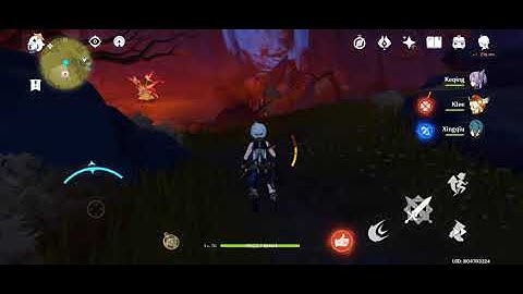 Keqing Leve 90, WL7, Pyro Regisvine Damage Test