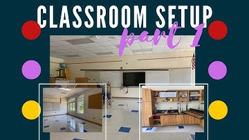 CLASSROOM SETUP PART 1| FIRST YEAR TEACHER CLASS SETUP| THIRD GRADE CLASSROOM