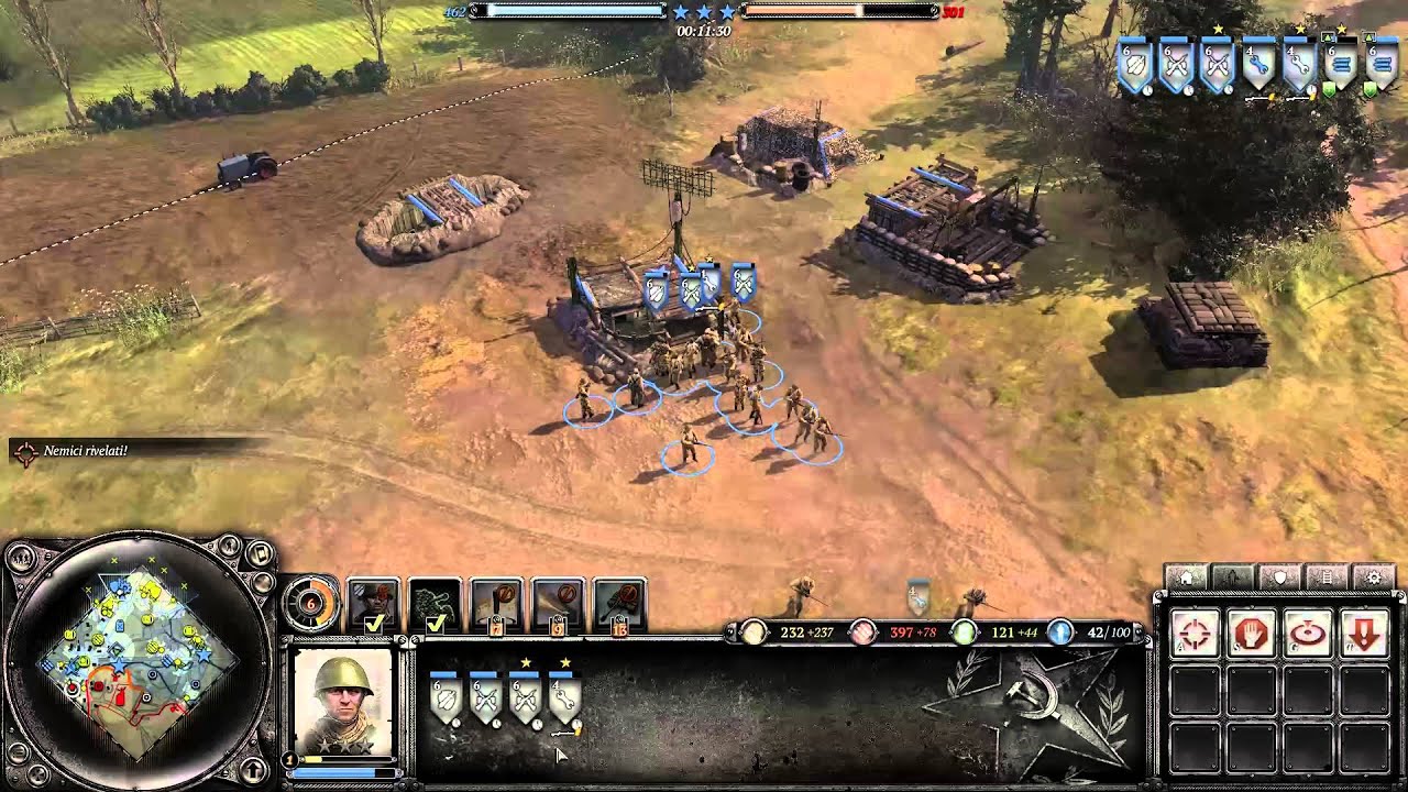 Company of Heroes 2 - Gameplay Ita #14 - L'Offensiva ...