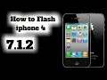 How to flash iphone 4,4s,5,5s
