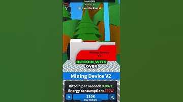 "How to mine bitcoin" the Roblox Game