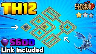 Killer Best Th12 War Base With Link - Anti 1 Star War Base - Clash Of Clans
