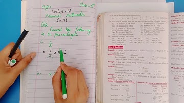 Financial Arithmetic -- Class 6 Math, Unit 7, Exercise 7.1 -- Lecture 12 ** Ilm Ka Ghar **