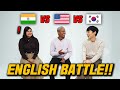 US / India/ Korea English vocabulary Differences!!