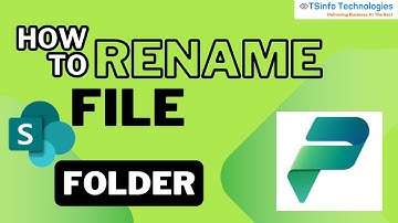Power Automate Rename a SharePoint File | Rename SharePoint Document Folder | Send HTTP Request