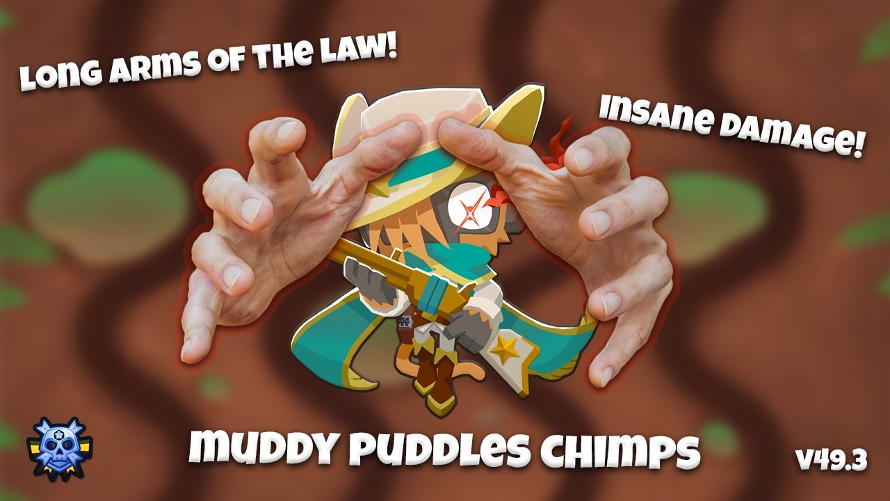INSANE Black Border Muddy Puddles CHIMPS! || Bloons TD 6 Guide