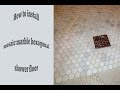 How to - layout and installation for 2” hexagon tile in ...