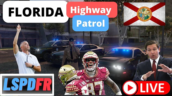 Playing GTA 5 as a FLORIDA STATE TROOPER | FLORIDA...